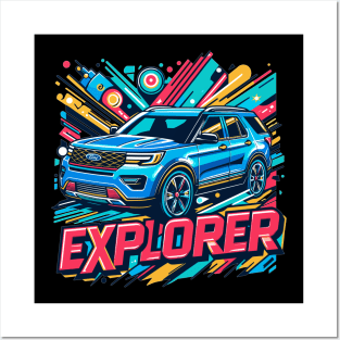 Ford Explorer Posters and Art